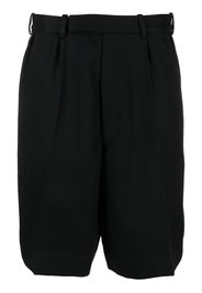 Raf Simons Shorts mit tiefem Schritt - Schwarz