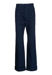 Raf Simons Hose mit geradem Bein - Blau