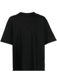 Raf Simons hooded cotton T-shirt - Schwarz