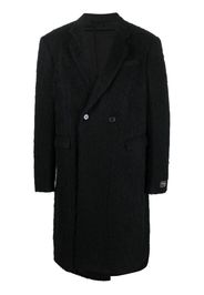 Raf Simons double-breasted coat - Schwarz