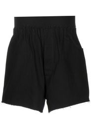 Raf Simons elasticated wide-leg shorts - Schwarz