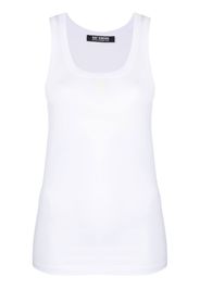 Raf Simons logo-patch tank top - Weiß