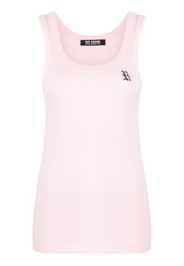 Raf Simons logo-print tank top - Rosa