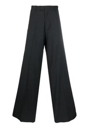Raf Simons mid-rise wide-leg trousers - Grau