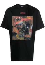 Raf Simons graphic-print T-shirt - Schwarz