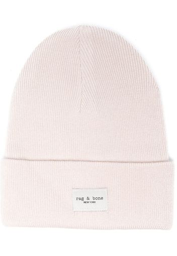 Rag & Bone Gerippte Beanie - Nude