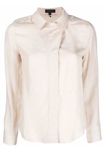 Rag & Bone FIELD BLOUSE - Nude