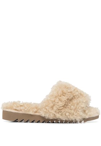 Rag & Bone Eira fluffy sandals - Braun