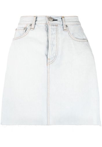 Rag & Bone classic denim miniskirt - Blau