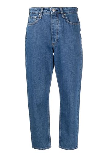 Rag & Bone Alissa high-rise tapered jeans - Blau