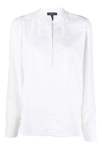 Rag & Bone JADE BLOUSE - Weiß