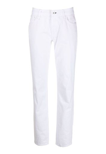 Rag & Bone Jeans mit geradem Bein - Weiß