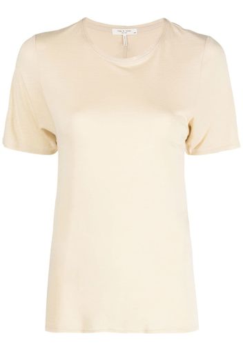 Rag & Bone short-sleeve round-neck T-shirt - Nude