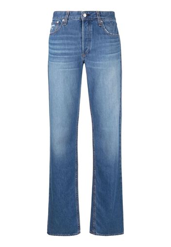 Rag & Bone high-waisted bootcut jeans - Blau