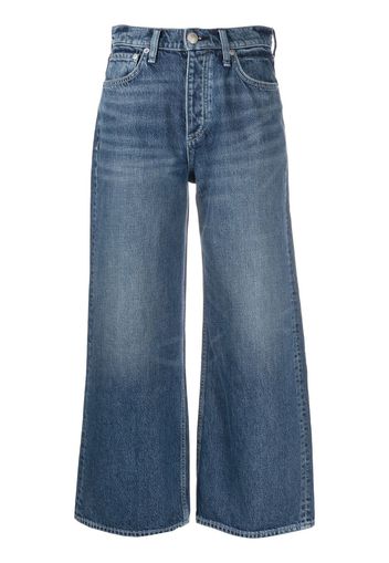 rag & bone Jeans mit hohem Bund - Blau