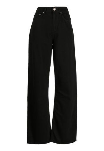 rag & bone Logan wide-leg trousers - Schwarz