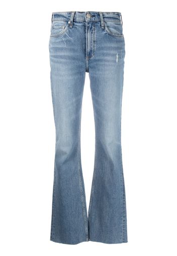 rag & bone flared jeans - Blau