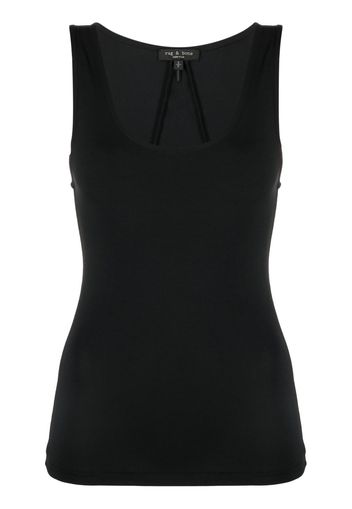 rag & bone Luca Top - Schwarz