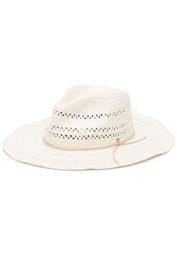 rag & bone Elle Fedora - Weiß