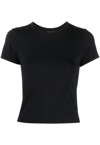 rag & bone short-sleeve modal T-shirt - Schwarz