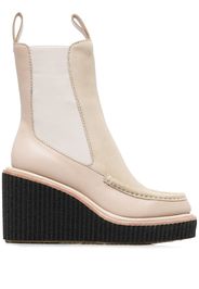 Rag & Bone Sloane wedge Chelsea boots - Nude