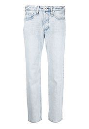 Rag & Bone mid-rise cropped jeans - Blau