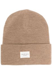 rag & bone Gerippte Addison Beanie - Braun