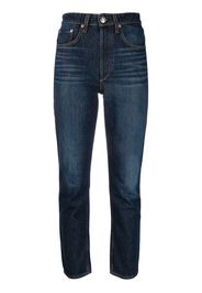 Rag & Bone Nina high-waist slim-cut jeans - Blau