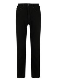 rag & bone mid-rise slim-cut jeans - Schwarz