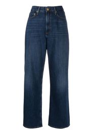 rag & bone Halbhohe Wide-Leg-Jeans - Blau