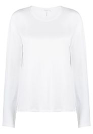 rag & bone crew-neck ribbed-knit jumper - Weiß