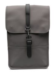 Rains carabiner-fastening waterproof backpack - Grau