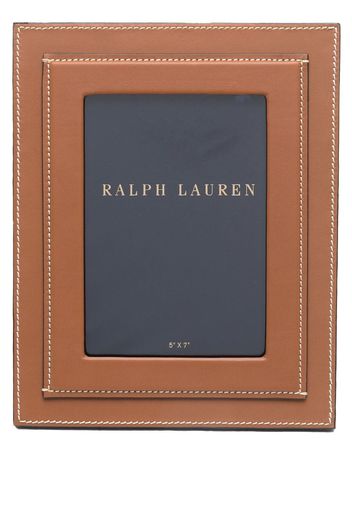 Ralph Lauren Home Brennan leather photo frame - Braun