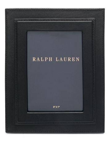 Ralph Lauren Home Brennan leather frame - BLACK