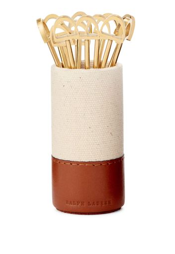 Ralph Lauren Home Garret cocktail picks (set of ten) - Braun