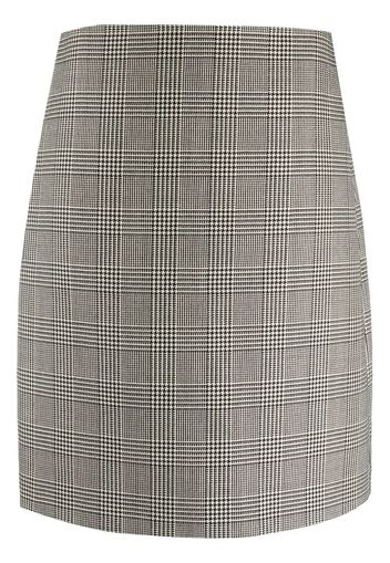 Ralph Lauren Purple Label Prince-of-Wales check-print skirt - Schwarz