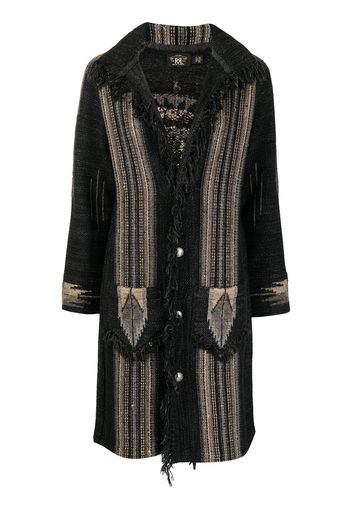 Ralph Lauren RRL Cardigan mit Streifen - Schwarz