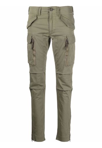 Ralph Lauren RRL skinny-cut cargo trousers - Grün