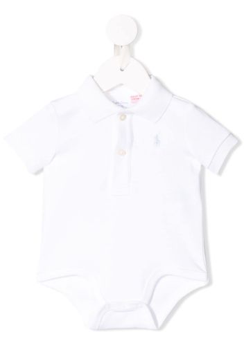 Ralph Lauren Kids Bestickter Body - Weiß