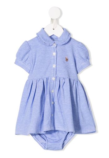 Ralph Lauren Kids Kleid mit Shorts - Blau