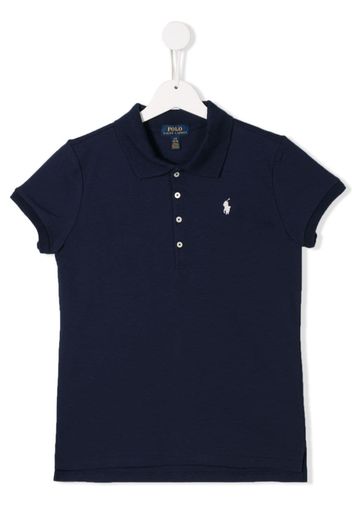 Ralph Lauren Kids TEEN Poloshirt mit Logo-Stickerei - Blau