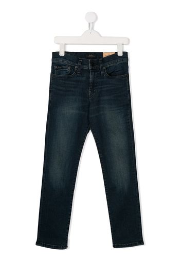 Ralph Lauren Kids Jeans mit geradem Bein - Blau