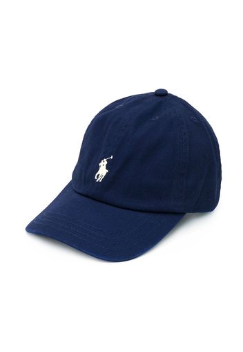 Ralph Lauren Kids Baseballkappe mit Logo-Stickerei - Blau