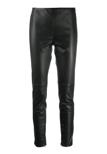 Ralph Lauren Collection Hose aus Leder - Schwarz