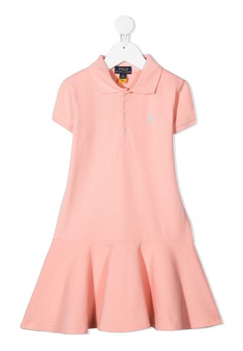 Ralph Lauren Kids Klassisches Poloshirtkleid - Rosa