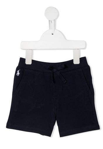 Ralph Lauren Kids Jersey-Shorts - Blau
