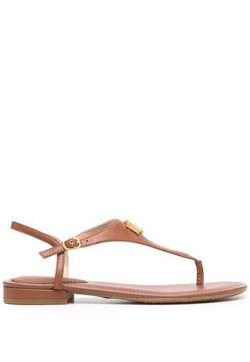 Ralph Lauren Collection Ellington Sandalen - Braun