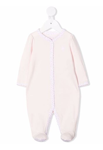 Ralph Lauren Kids Pyjama mit Kontrastdetail - Rosa