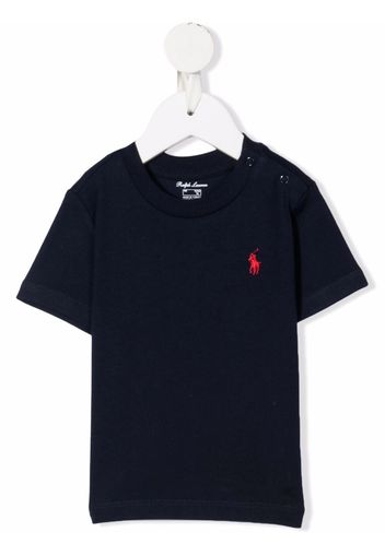 Ralph Lauren Kids T-Shirt mit Polo Pony - Blau