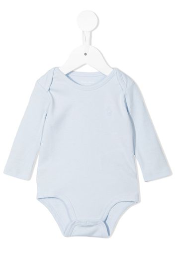 Ralph Lauren Kids Body mit Logo-Stickerei - Blau